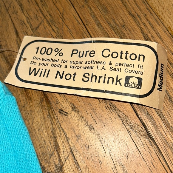 Vintage 80s romper LA seat cover is the brand size medium - Picture 3 of 5